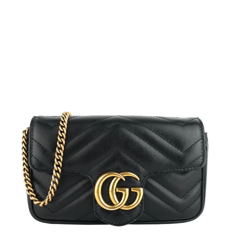 Marmont Super Mini Calfskin Leather Bag