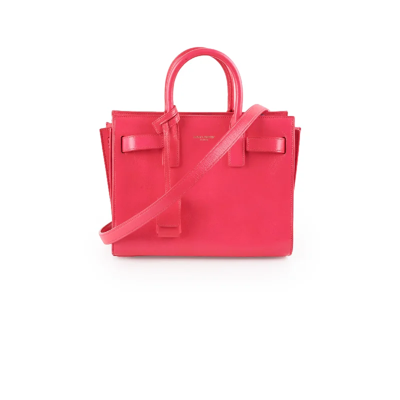 Saint Laurent Nano Sac De Jour Pink