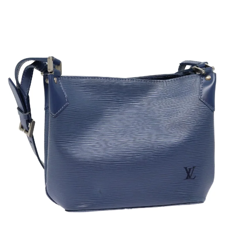 LOUIS VUITTON Epi Mandala PM Shoulder Bag Blue Myrtille M5893G LV Auth 84346