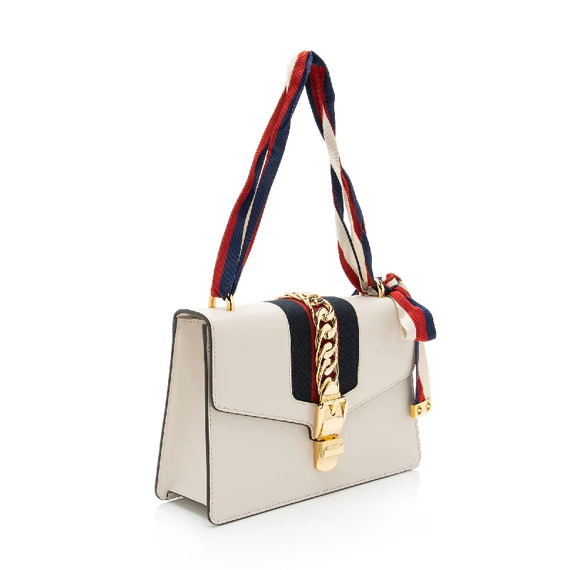 Gucci Calfskin Sylvie Small Shoulder Bag (G6Ob0L)