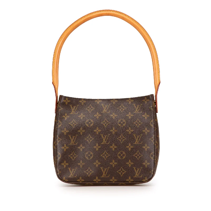 Brown Louis Vuitton Monogram Looping MM Shoulder Bag