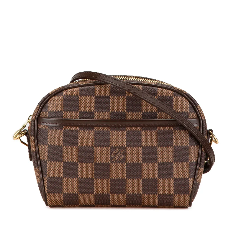 Brown Louis Vuitton Damier Ebene Ipanema Pochette Crossbody Bag