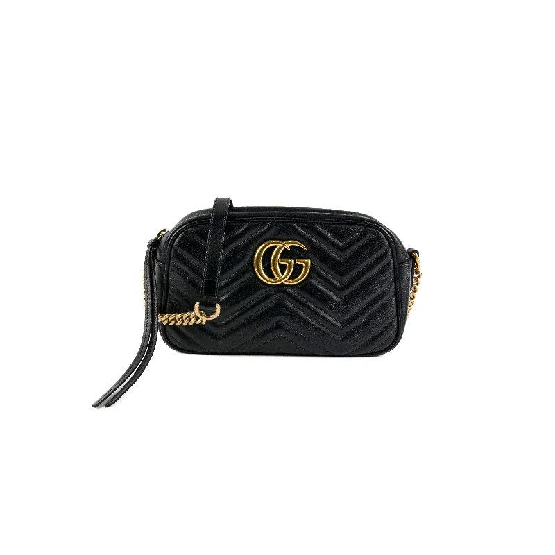 Gucci Marmont Camera Bag Black