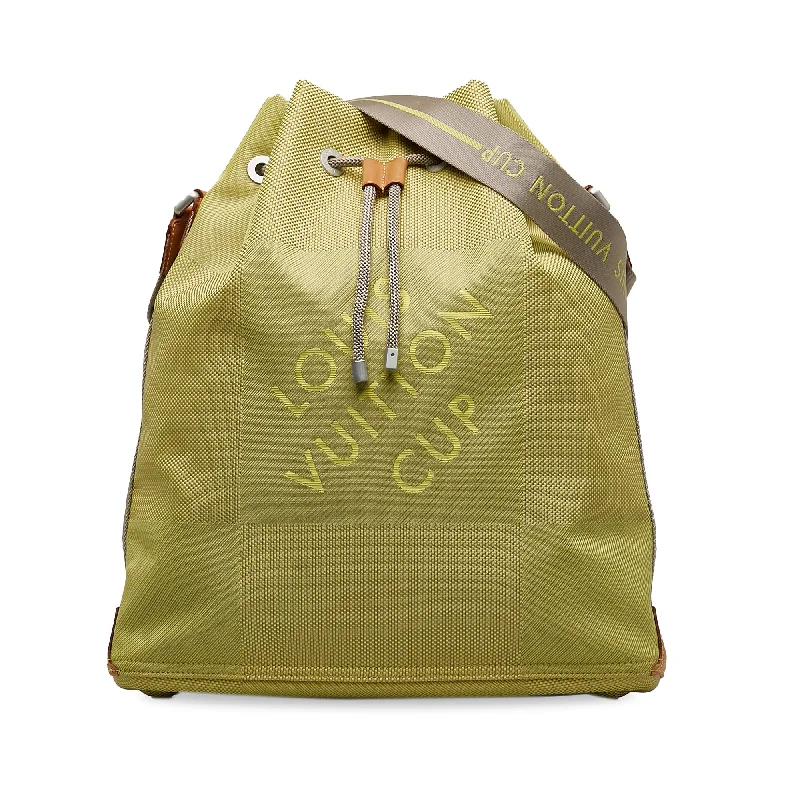 Green Louis Vuitton Damier Geant LV Cup Volunteer Bucket Bag