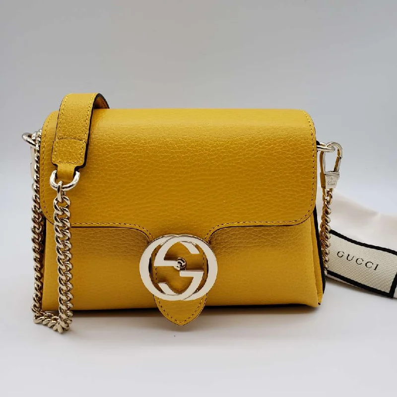 Gucci GG Interlocking Crossbody and Shoulder Bag