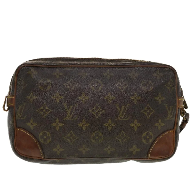 LOUIS VUITTON Monogram Marly Dragonne GM Clutch Bag M51825 LV  44312