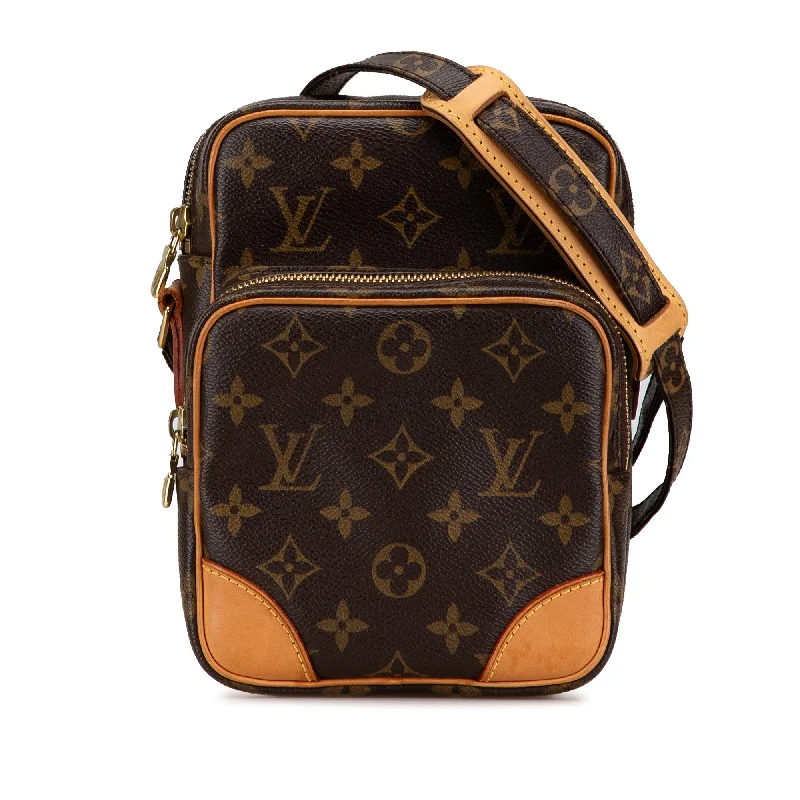 Brown Louis Vuitton Monogram Amazone Crossbody Bag