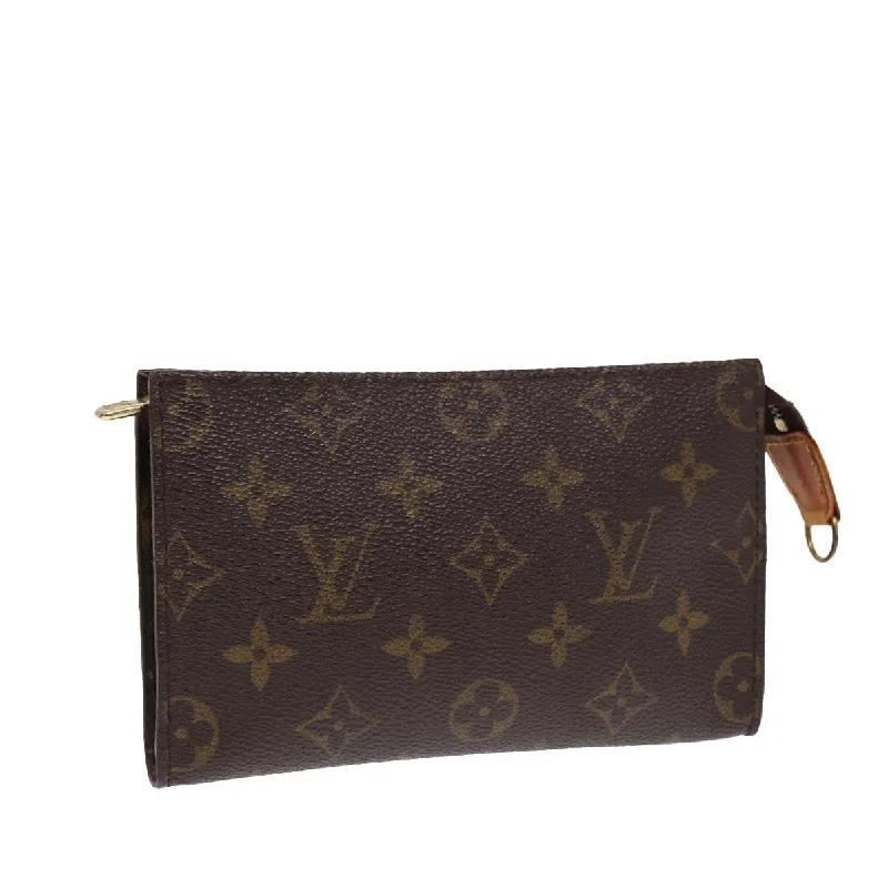 LOUIS VUITTON Monogram Bucket PM Accessory Pouch LV Auth 87454