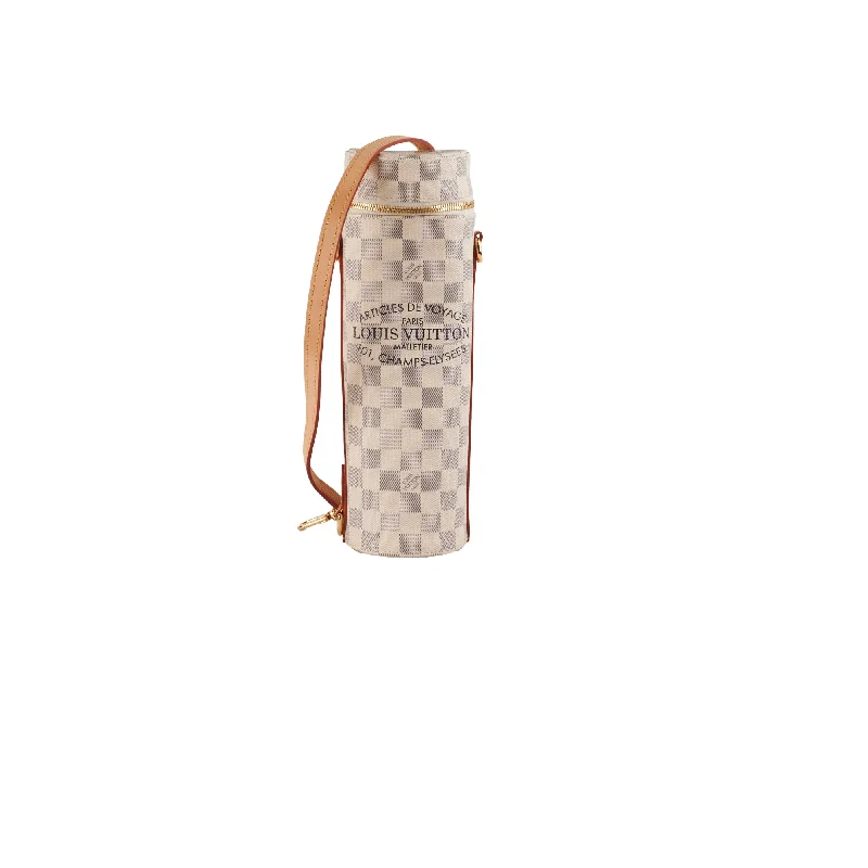 Louis Vuitton Water Bottle Holder Damier Azur