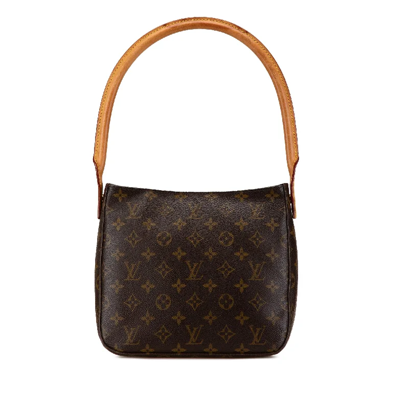 Brown Louis Vuitton Monogram Looping MM Shoulder Bag