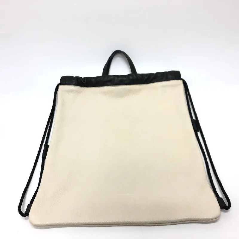 GUCCI Backpack 494053 leather White type Coco capitan Drawstring Women(Unisex) Used