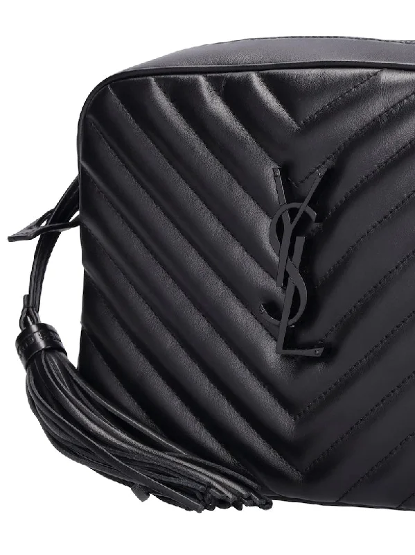 YSL LOU MEDIUM CAMERA BAG IN QUILTED LEATHER