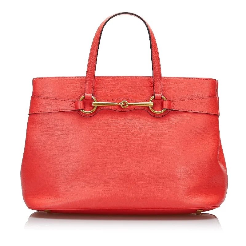 Gucci Bright Bit Orange Leather