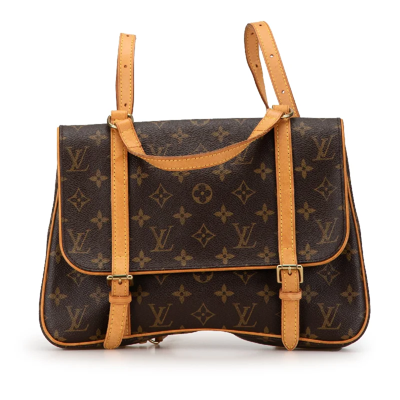 Brown Louis Vuitton Monogram Marelle Sac a Dos