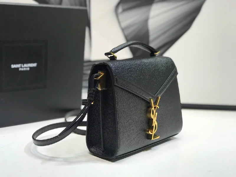 YSL Cassandra Mini Top Handle Bag In Box Saint Laurent Leather