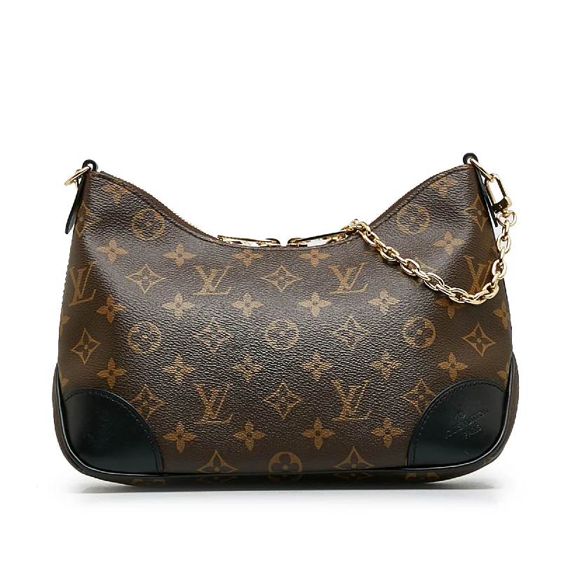 Brown Louis Vuitton Monogram Boulogne Satchel