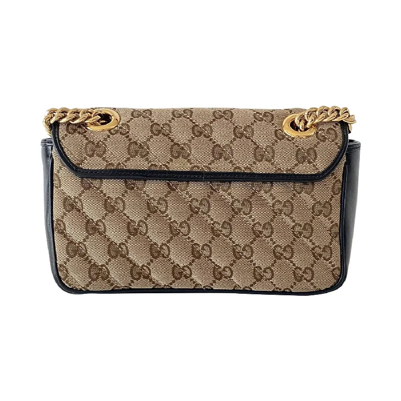 Gucci Mini Marmont GG Canvas Bag