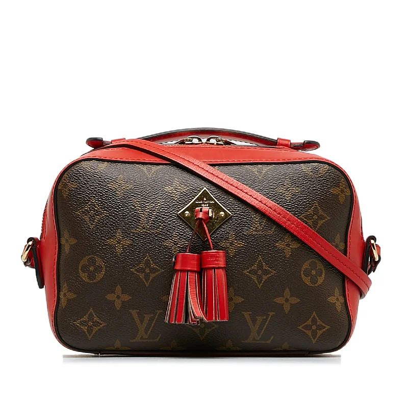 Brown Louis Vuitton Monogram Saintonge