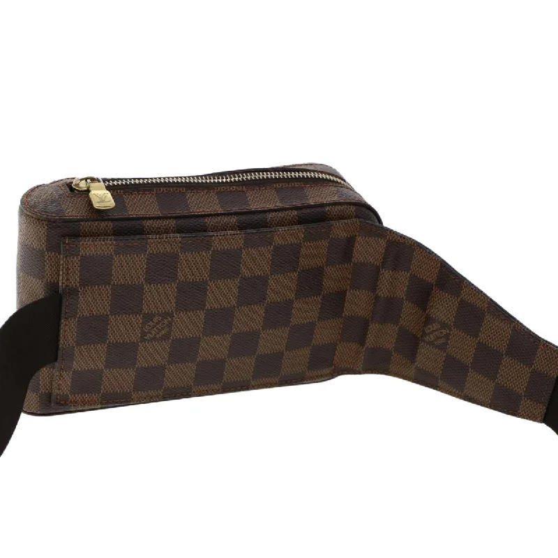 LOUIS VUITTON Damier Ebene Geronimos Shoulder Bag N51994 LV Auth 47763