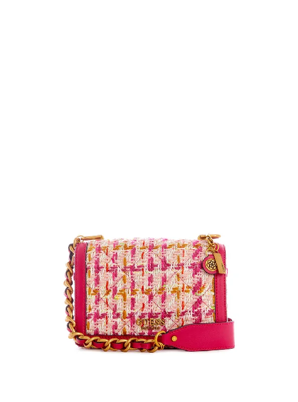 Hot Pink Abey Crossbody Bag