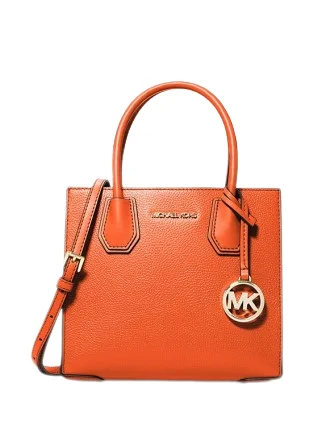 Michael Michael Kors Mercer Medium Pebbled Leather Crossbody Bag