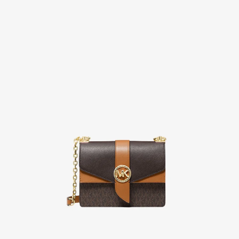 Michael Kors Greenwich Small Saffiano Leather Crossbody Bag