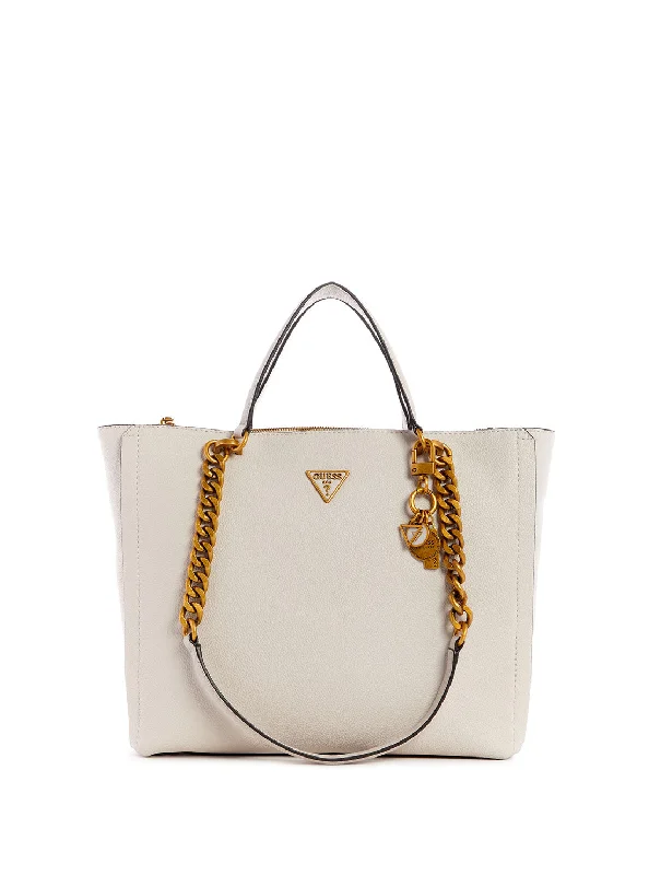 Cream Destiny Society Tote Bag