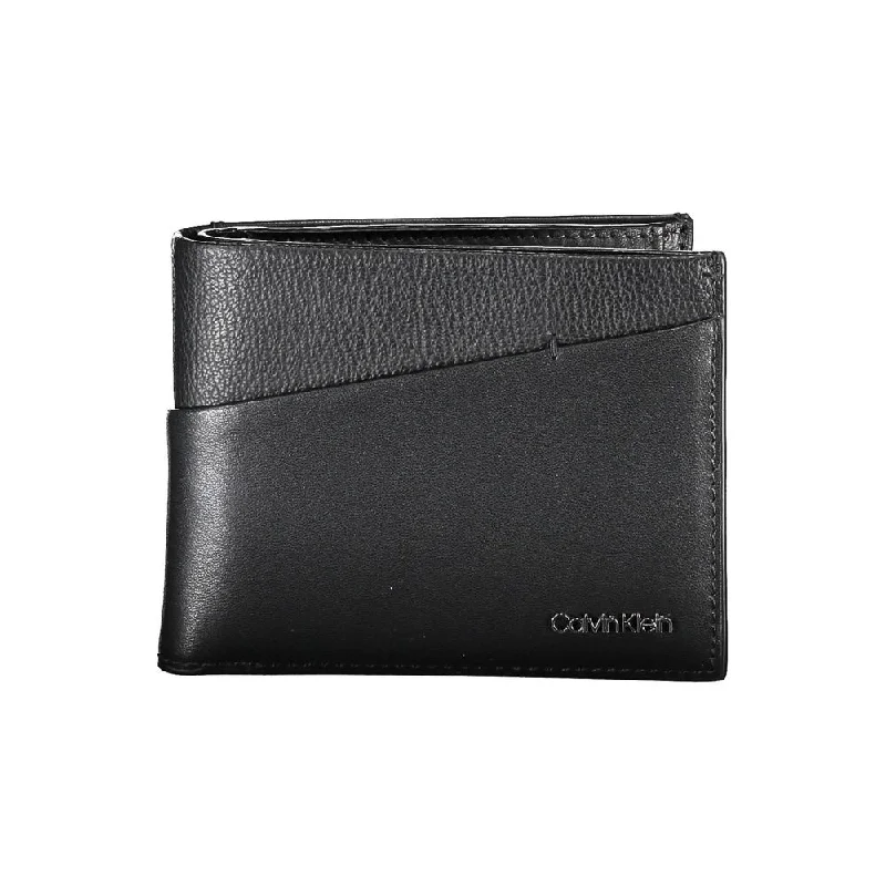 Calvin Klein Sleek Leather Bifold Wallet with RFID Blocking