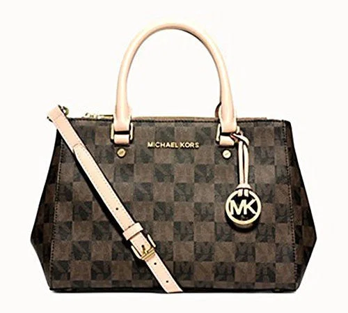 Michael Michael Kors Sutton Blk/brn Sm Satchel