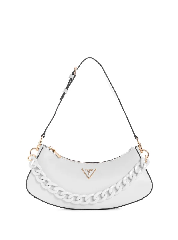 White Corina Shoulder Bag