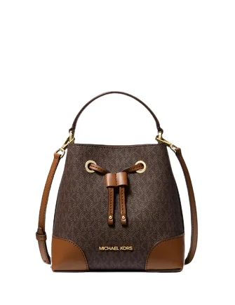 Michael Michael Kors Mercer Small Logo Bucket Bag