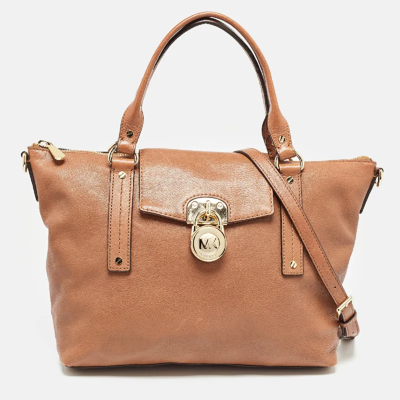 Brown Leather Hamilton Satchel