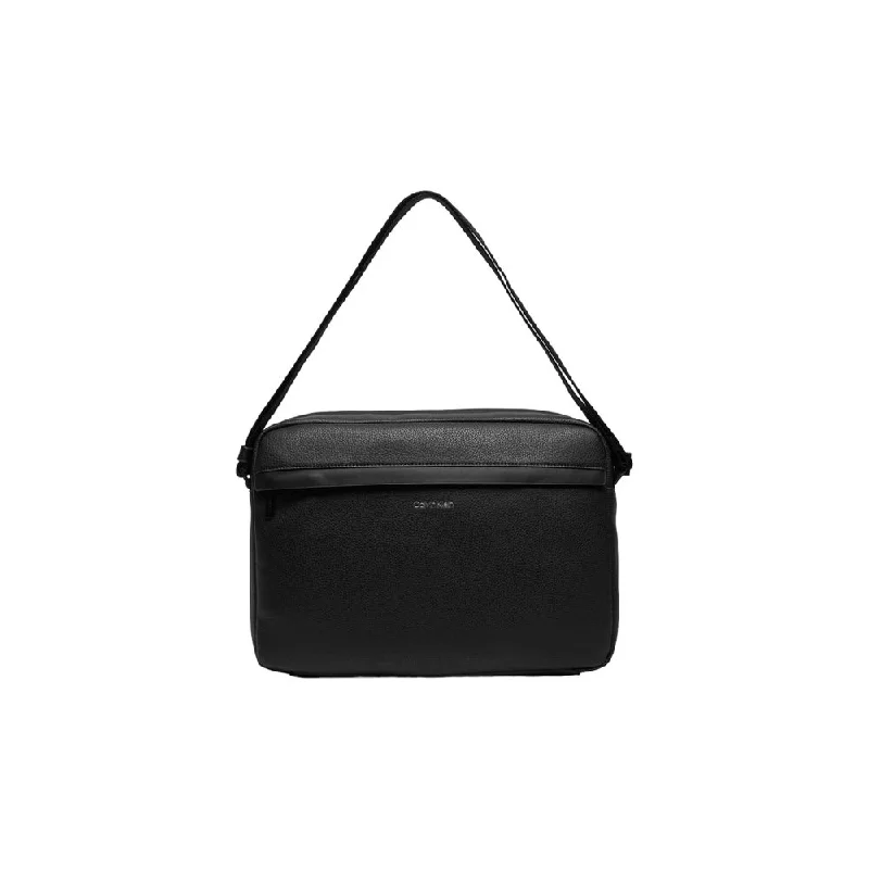 Calvin Klein Black Recycled Polyester Bag