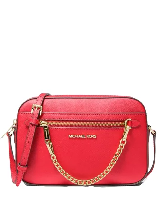 Michael Michael Kors Jet Set Large Saffiano Leather Crossbody Bag