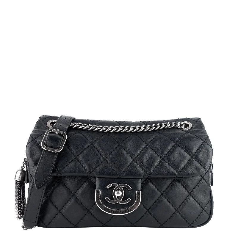 Chanel Coco Sporran Flap Medium Calfskin Bag