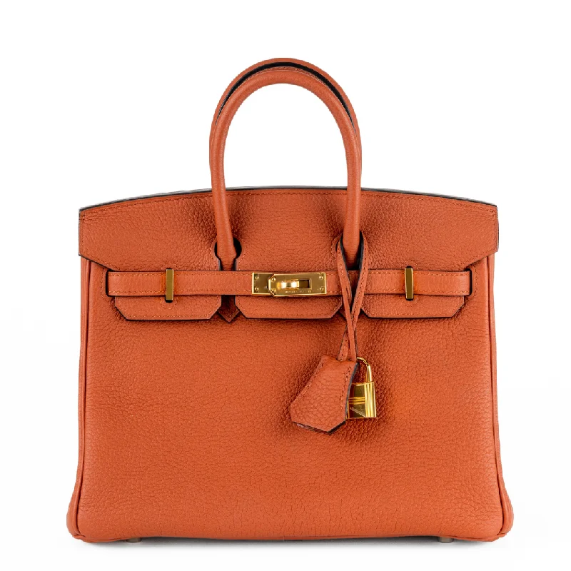 Hermes 25cm Cuivre Togo Birkin w/ Gold Hardware