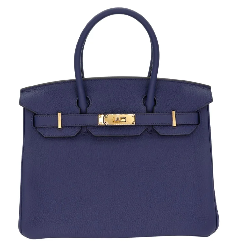 Hermès 30cm Birkin Bleu Navy Togo Leather Gold Hardware