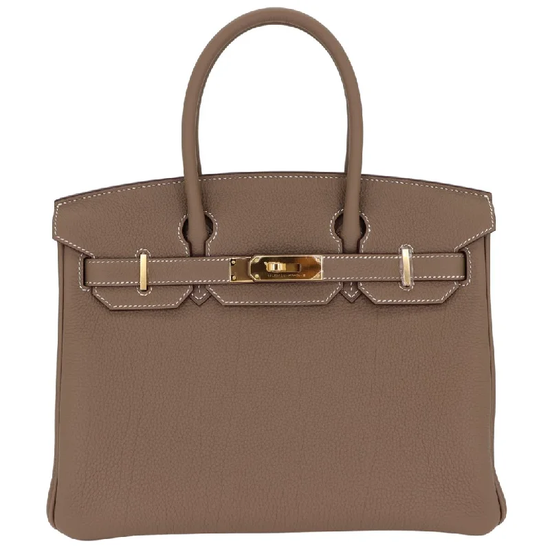 Hermès 30cm Birkin Etoupe Togo Leather Gold Hardware