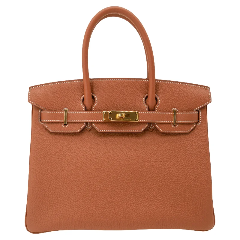 Hermès 30cm Birkin Gold Togo Leather Gold Hardware