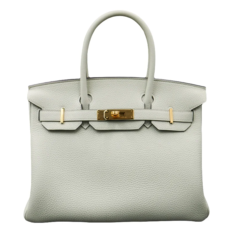 Hermès 30cm Birkin Gris Neve Togo Leather Gold Hardware