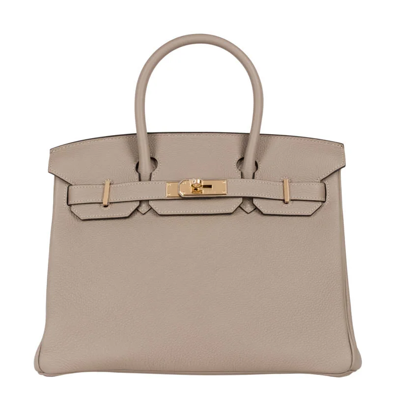 Hermès 30cm Birkin Gris Tourterelle Togo Leather Gold Hardware