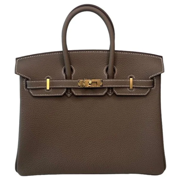 Hermès Birkin 25 Etain Togo Gold Hardware