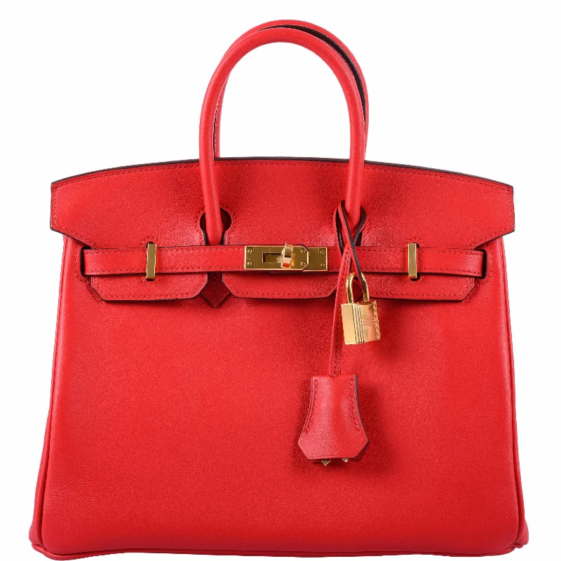 Hermès Birkin 25 Rouge de Couer Swift leather Gold Hardware - 2019, D