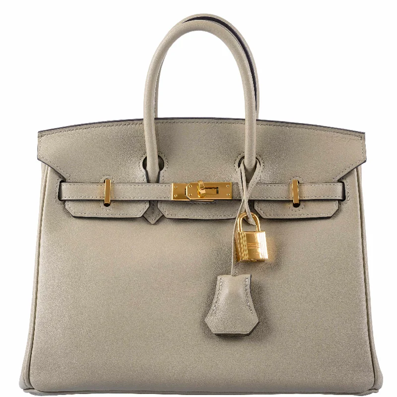 Hermès Birkin 25 Sauge Swift Gold Hardware - 2016, X