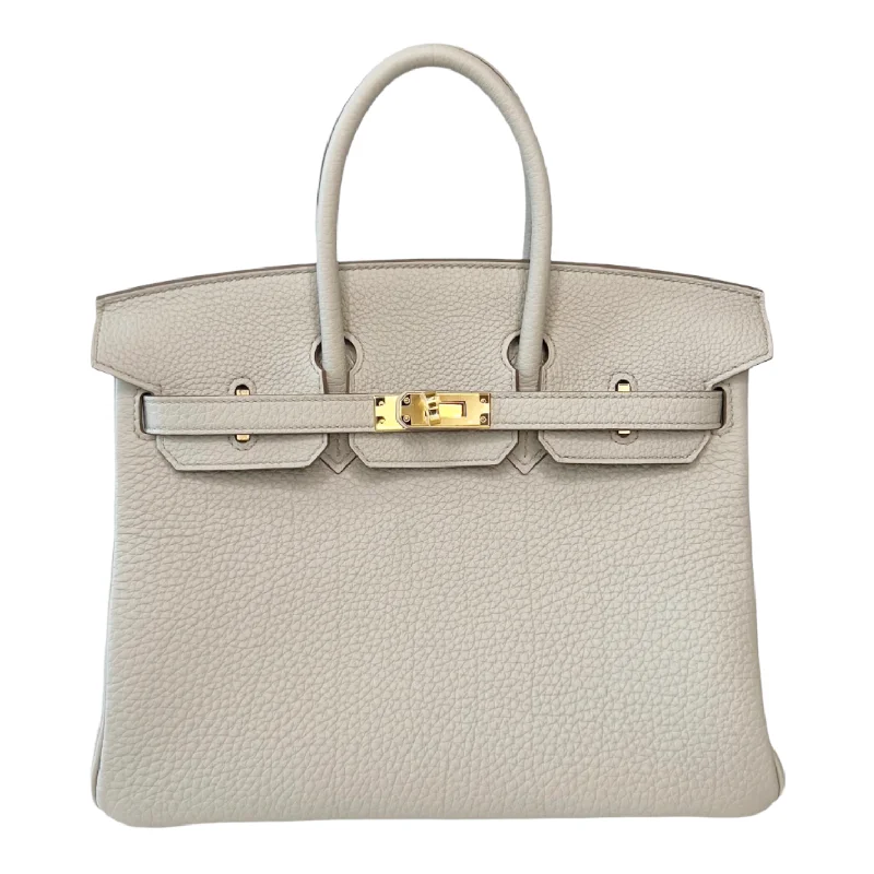 Hermès Birkin 25 Togo Beton Gold Hardware