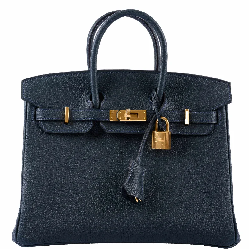 Hermès Birkin 25 Vert Rousseau Togo Gold Hardware