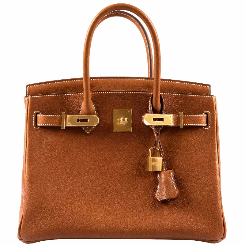 Hermès Birkin 30 Barenia Faubourg Gold Hardware