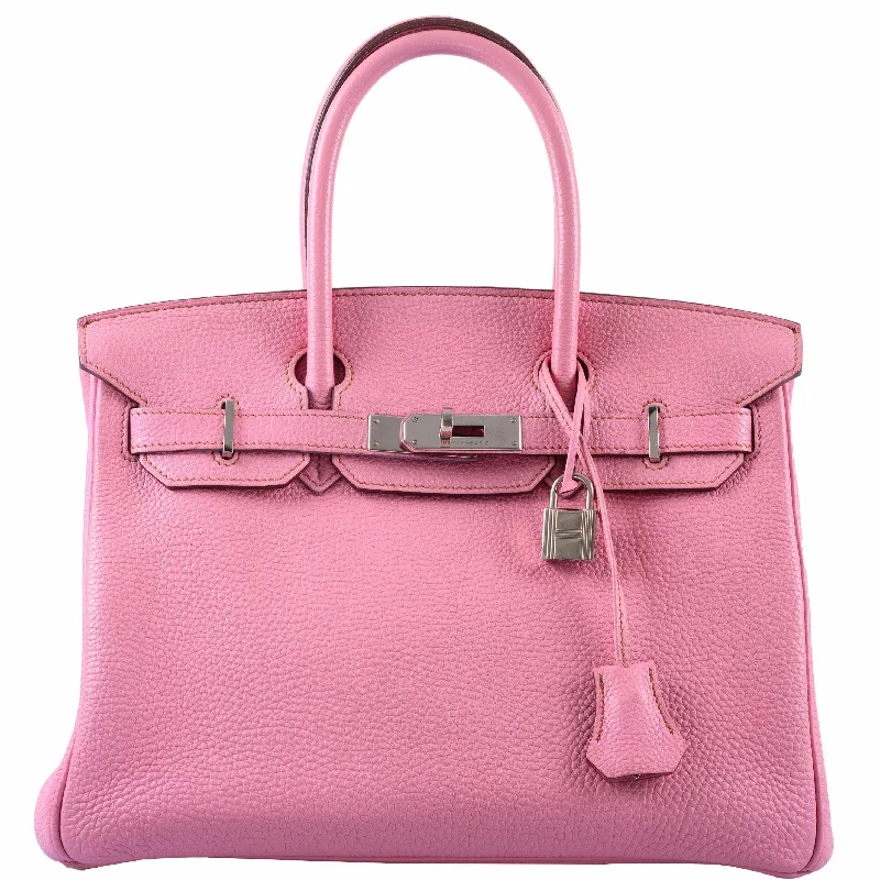 Hermès Birkin 30 Bubblegum 5P Pink Togo Palladium Hardware