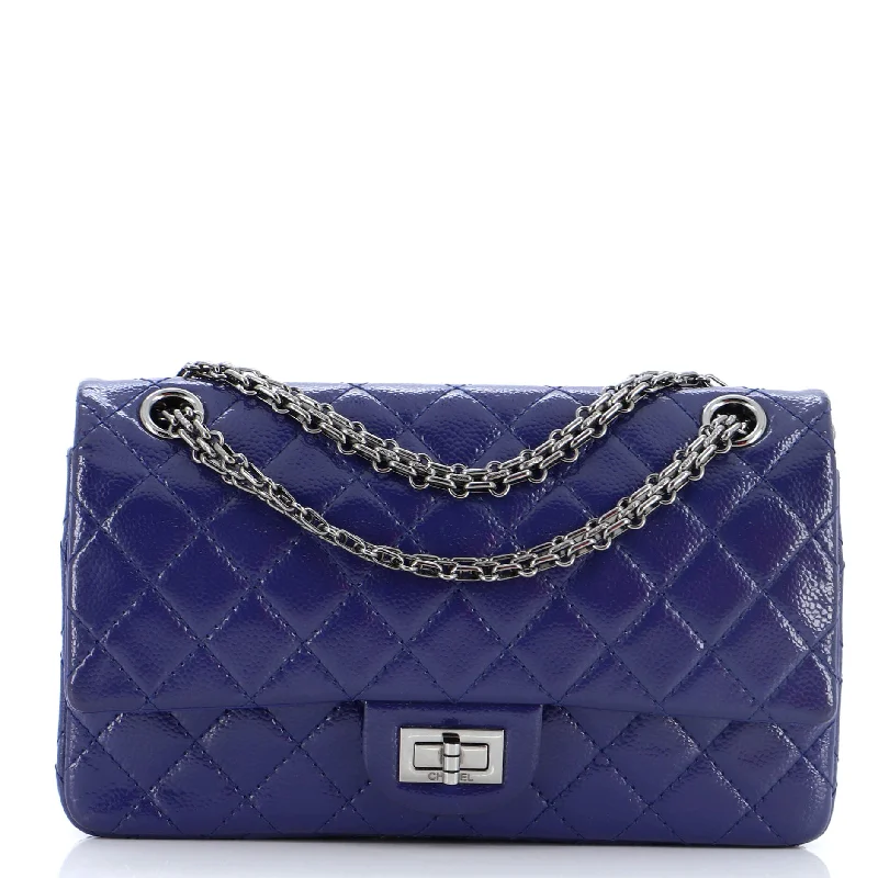 Reissue 2.55 Flap Bag Quilted Caviar 225