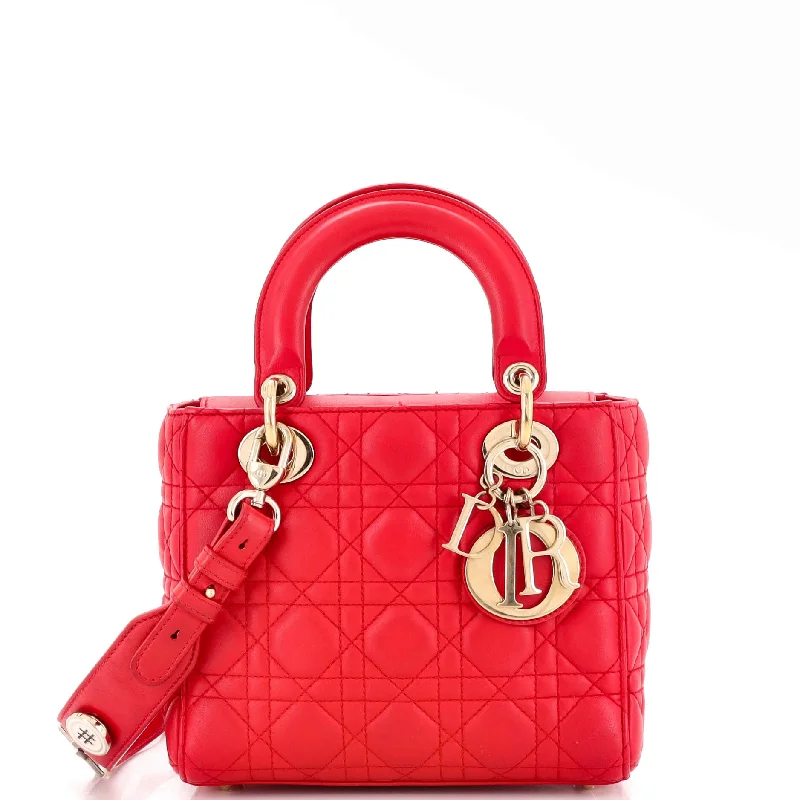 My Lady Dior Bag Cannage Quilt Lambskin